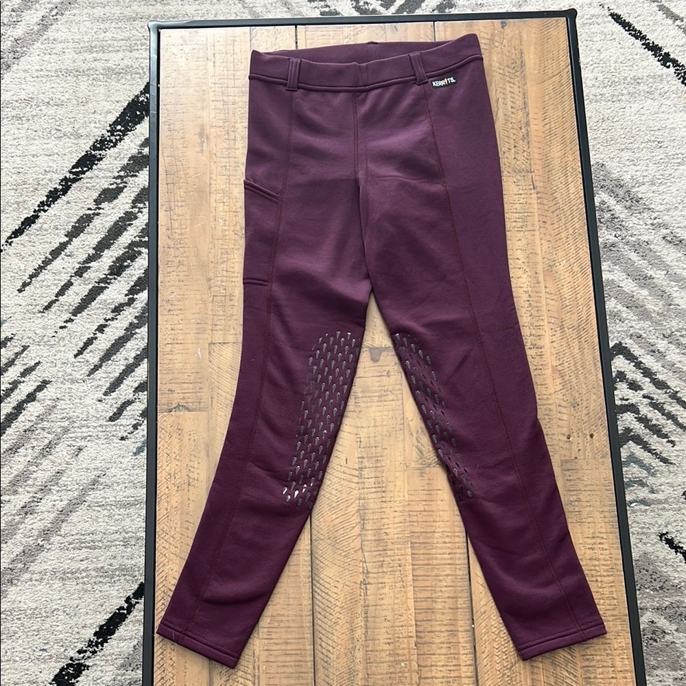 Kerrits Purple Riding Pants - Size XL